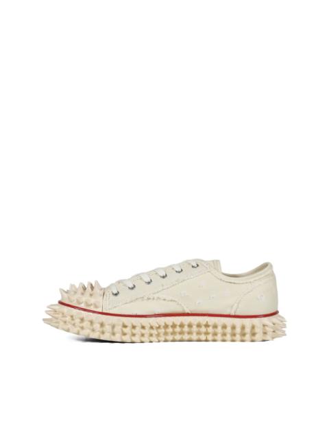 doublet studded lace-up sneakers