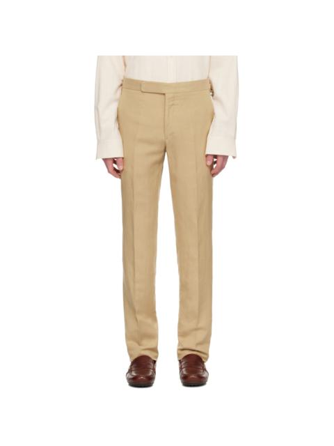 Tan Gregory Trousers