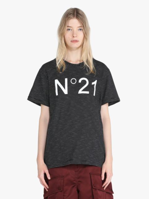 N°21 LOGO-PRINT COTTON T-SHIRT
