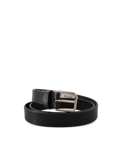 Dolce & Gabbana logo-engraved buckle belt