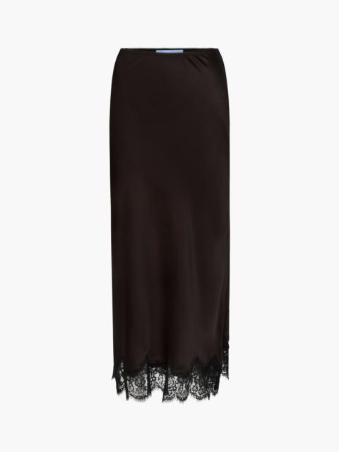 Hill House Home The Tiffany Maxi Skirt - Chocolate
