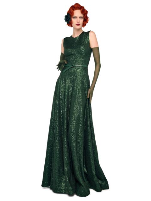NORMA KAMALI SLEEVELESS GRACE GOWN