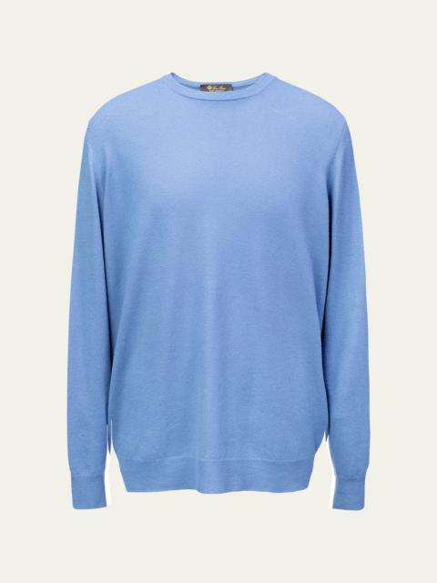 Men's Baby Cashmere Crewneck Sweater