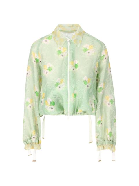 FENDI Fendi Floral-print Bomber Jacket