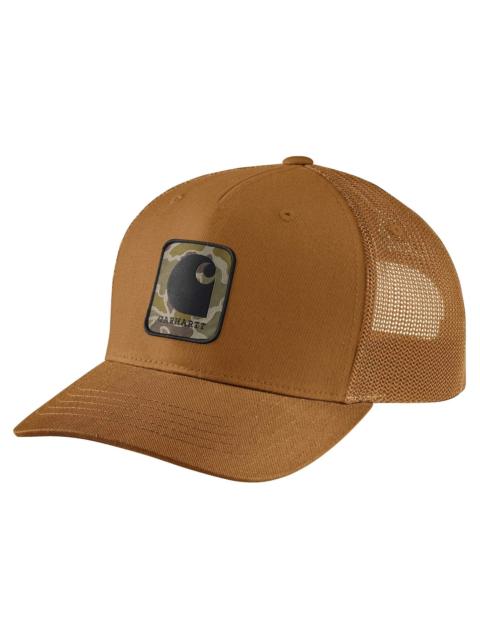 Carhartt Rugged Flex® Twill Mesh-Back Camo Patch Cap