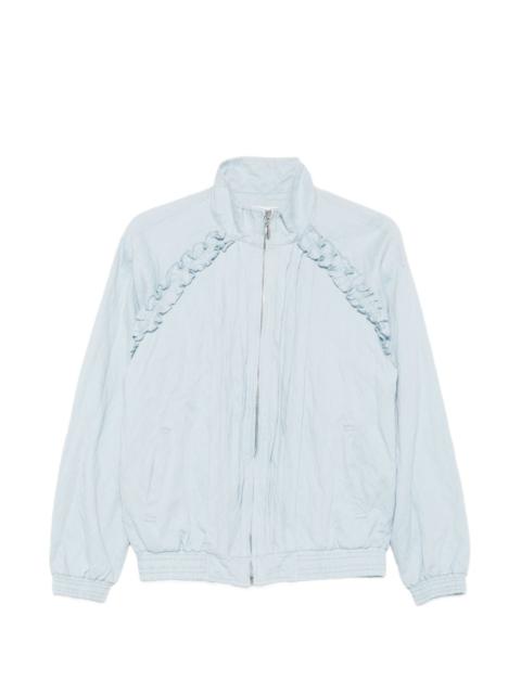 SHUSHU/TONG ruffled crinkle-effect jacket