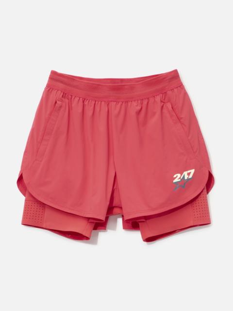 REPRESENT 247 HYBRID 2-IN-1 SHORT