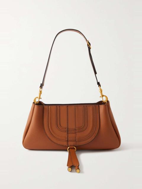 Chloé Marcie textured-leather shoulder bag