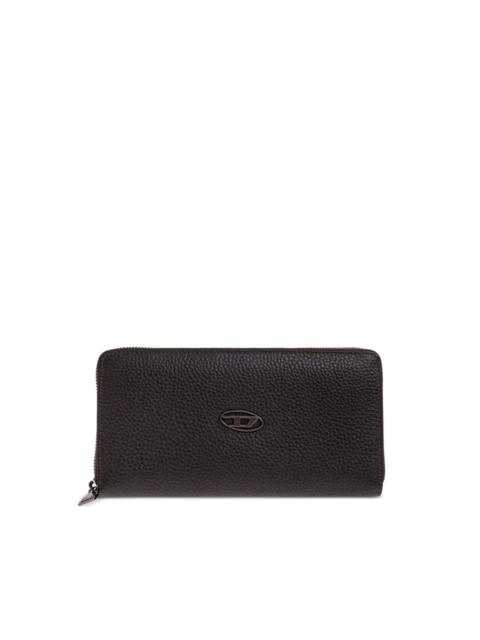 Diesel logo zip wallet