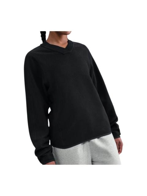 Nike Nike x Stussy Thermal Pullover Sweatshirt 'Black' HQ8528-010
