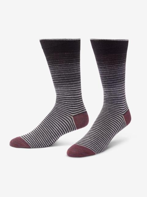 ALLEN EDMONDS Fade Stripe Dress Socks