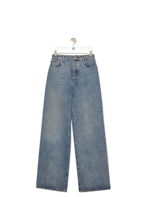 Loewe High waisted jeans in denim