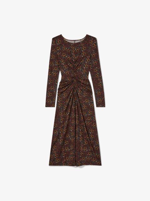 M.M.LaFleur Johnna Ruched Dress - Printed Jersey