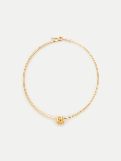 J.CREW Sculptural knot necklace