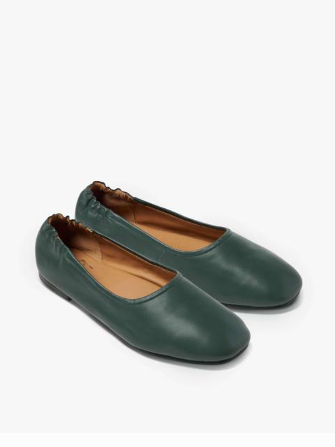 beek Swan Leather Ballet Shoe