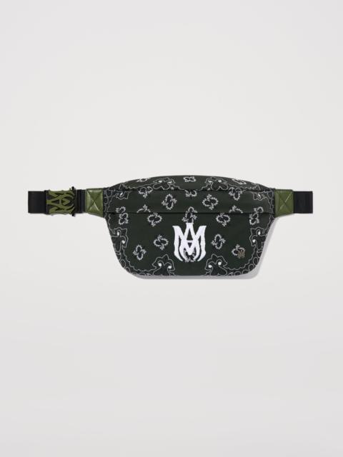 AMIRI CANVAS BANDANA BUMBAG