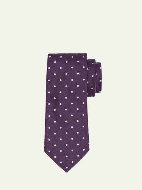 Ralph Lauren Men's Dotted Satin Tie