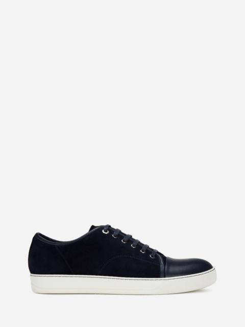SUEDE AND NAPPA CAPTOE LOW TO SNEAKER