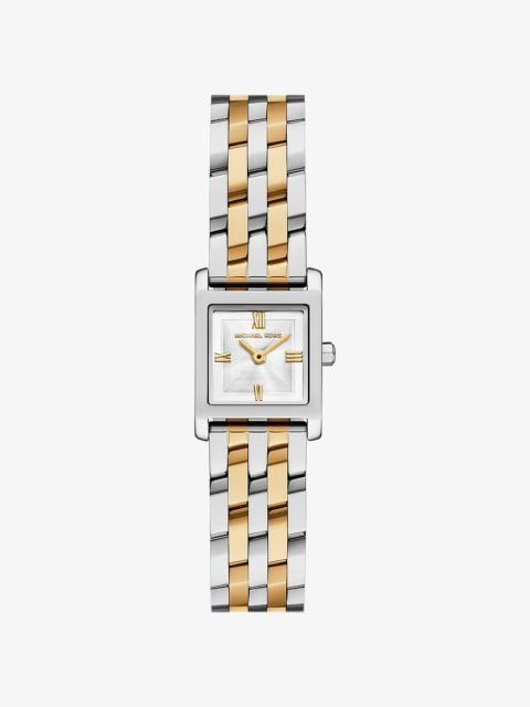 MICHAEL KORS Micro Georgie Two-Tone Watch