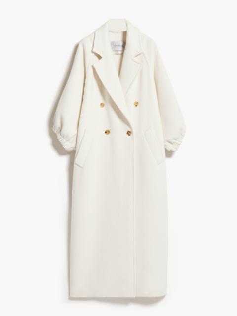 【関税&送料込】Max Mara Ivory Cashmere Zaffo Coat Max Mara Zaffo Cashmere Double Breasted Long Coat In Ivory