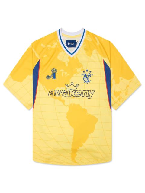 AWAKE NY MUNDIAL CROWN JERSEY - YELLOW