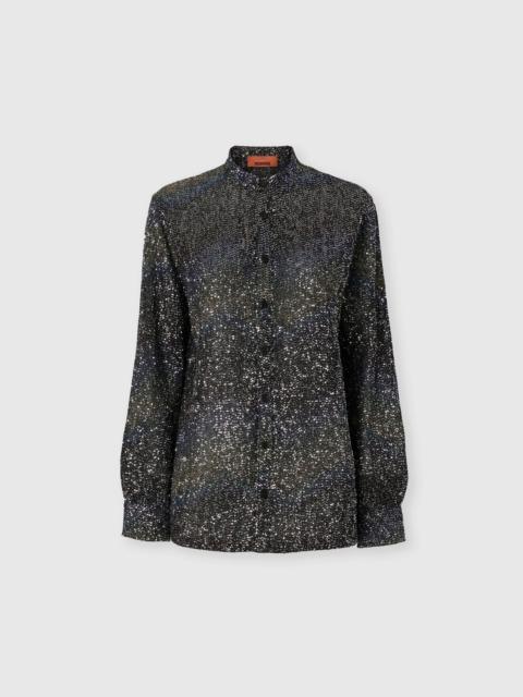 Missoni Oversized shirt with sequin applications