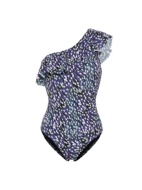 Isabel Marant Sicylia ruffle-detail swimsuit