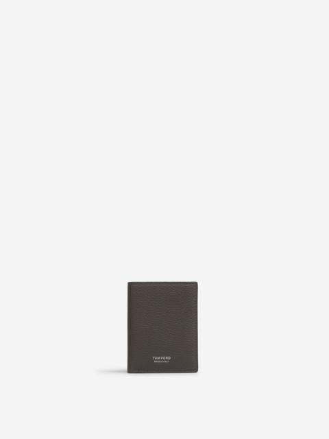 TOM FORD T-LINE LEATHER CARD HOLDER