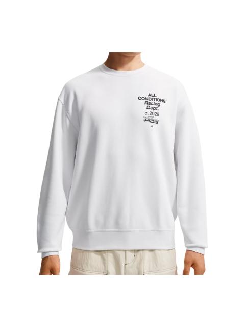 Nike Nike x ACG Tuff Fleece Dri-Fit Sweatshirt Asia Sizing 'Summit White' IU8163-121