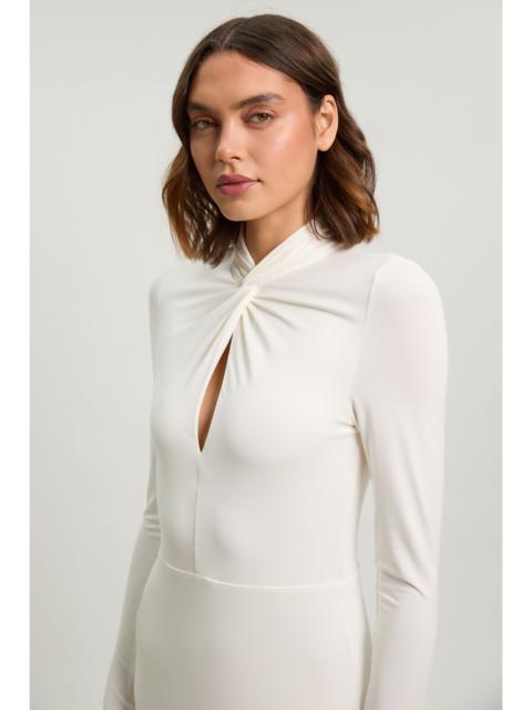 KAREN MILLEN Long Sleeve Jersey Maxi Dress