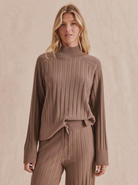 Splendid Logan Sweater Mock Neck