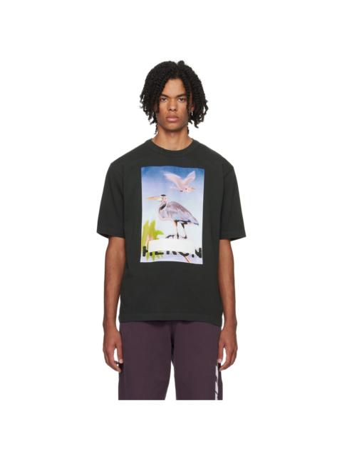 Heron Preston Black Censored Heron T-Shirt