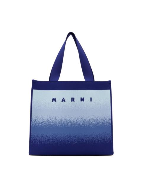 Blue Shopping Tote