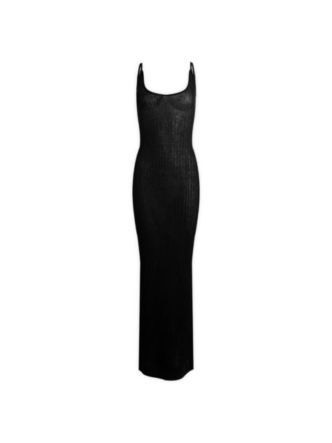 SKIMS SKIMS Sheer Knit Midi Dress