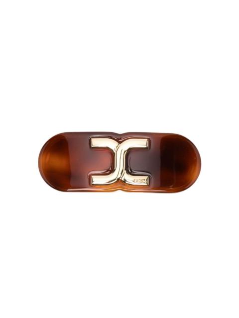 Chloé logo-plaque hair clip