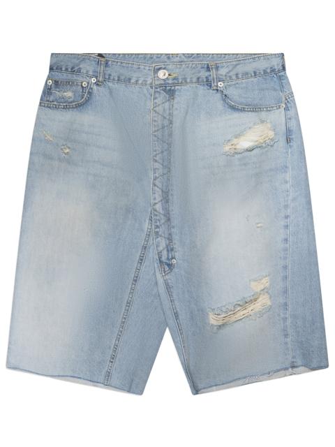 Protocol Index Long Zipper Shorts "Blue" PI00037
