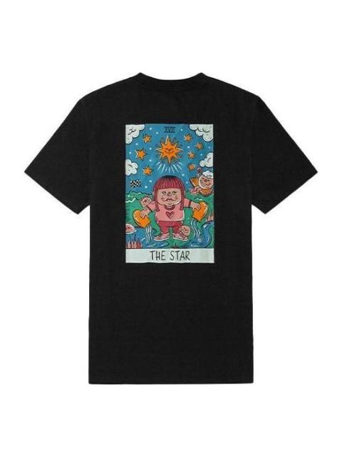 Vans (WMNS) Vans Mooncasket Graphic T-shirt 'Black' VN0A5H4SBLK