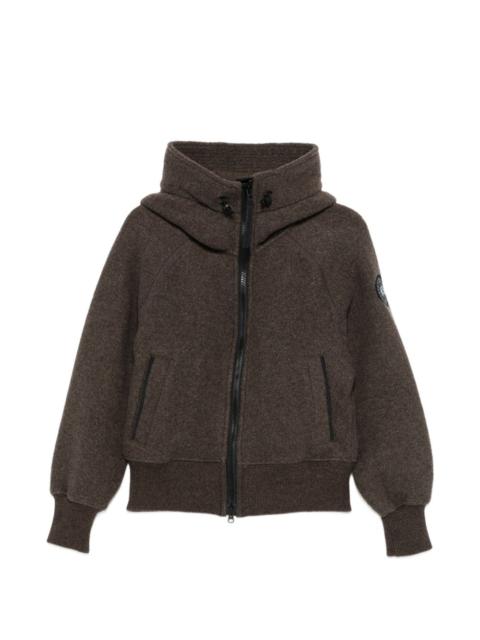 Canada Goose Chilliwack logo-patch bomber jacket