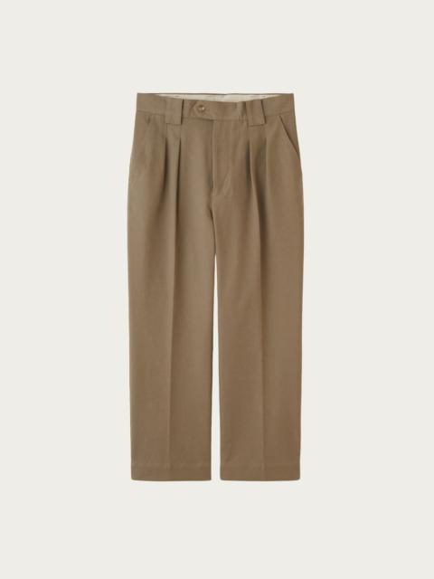 PHIGVEL MAKERS Co. Duck Cloth Hunter Trousers - Taupe Beige