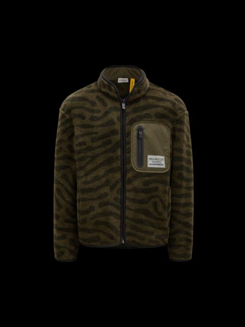 Moncler Teddy Zip-Up Sweatshirt