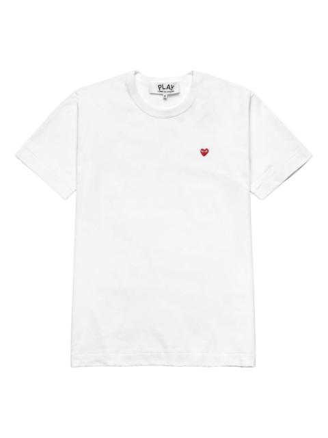 Comme des Garçons PLAY COMME des GARCONS PLAY SS25 Logo Print T-Shirt 'White Red' AX-T337-051-3