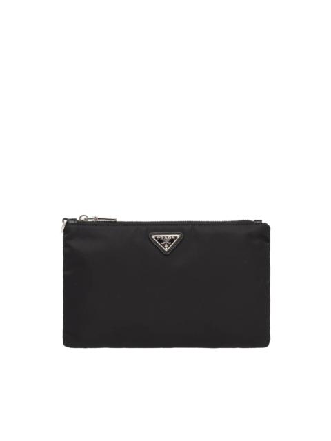 Prada Re-Nylon and Saffiano leather pouch