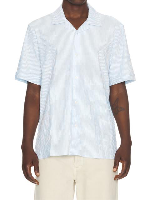 RHONE Commuter Seersucker Camp Shirt