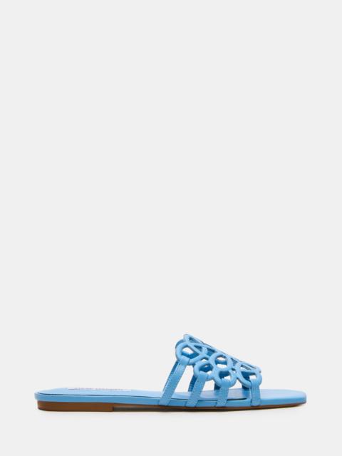 STEVE MADDEN LOTUS BLUE LEATHER