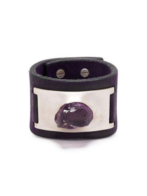Parts of Four Amulet amethyst cuff bracelet
