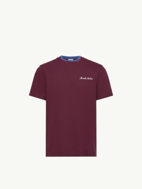 Moncler Embroidered Logo Cotton T-Shirt