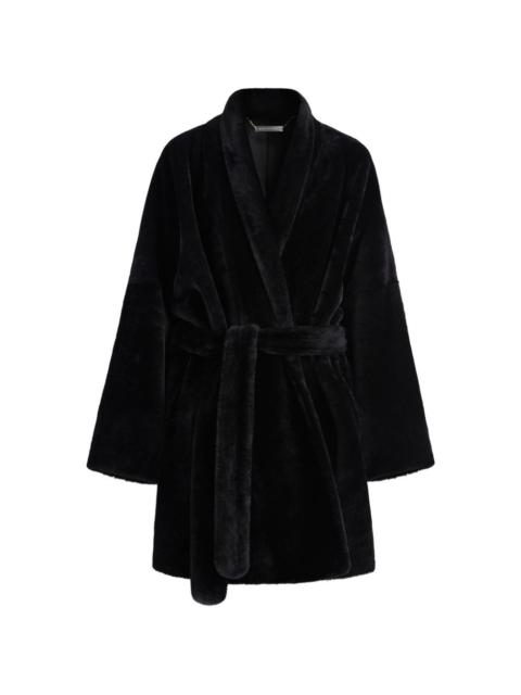 NOUR HAMMOUR Astoria belted coat