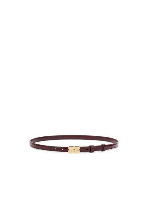 GANNI Kat belt small in red