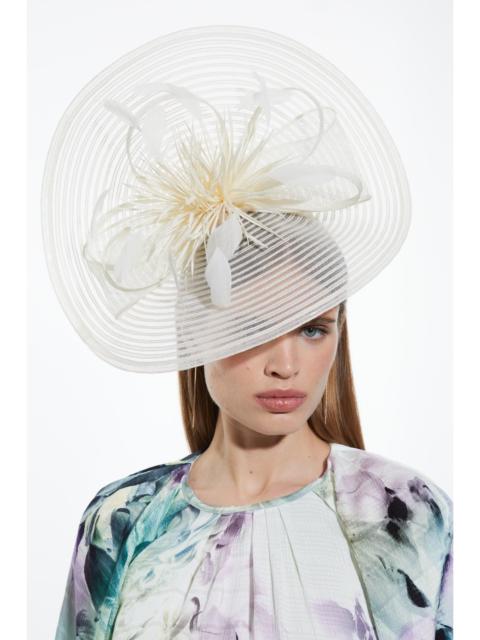 KAREN MILLEN Feather Detail Fascinator