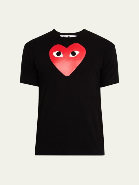 Comme Des Garçons Men's Big Heart Short-Sleeve T-Shirt